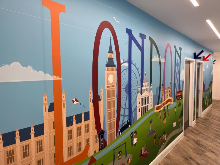 child-centred space in the cafcass london office